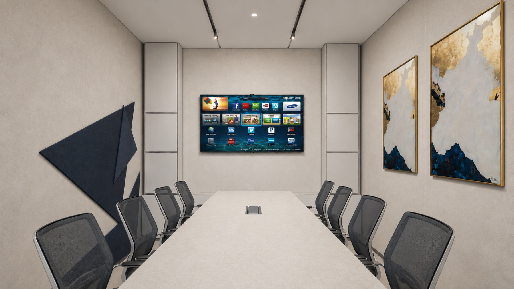 Sala de reunião da Atens